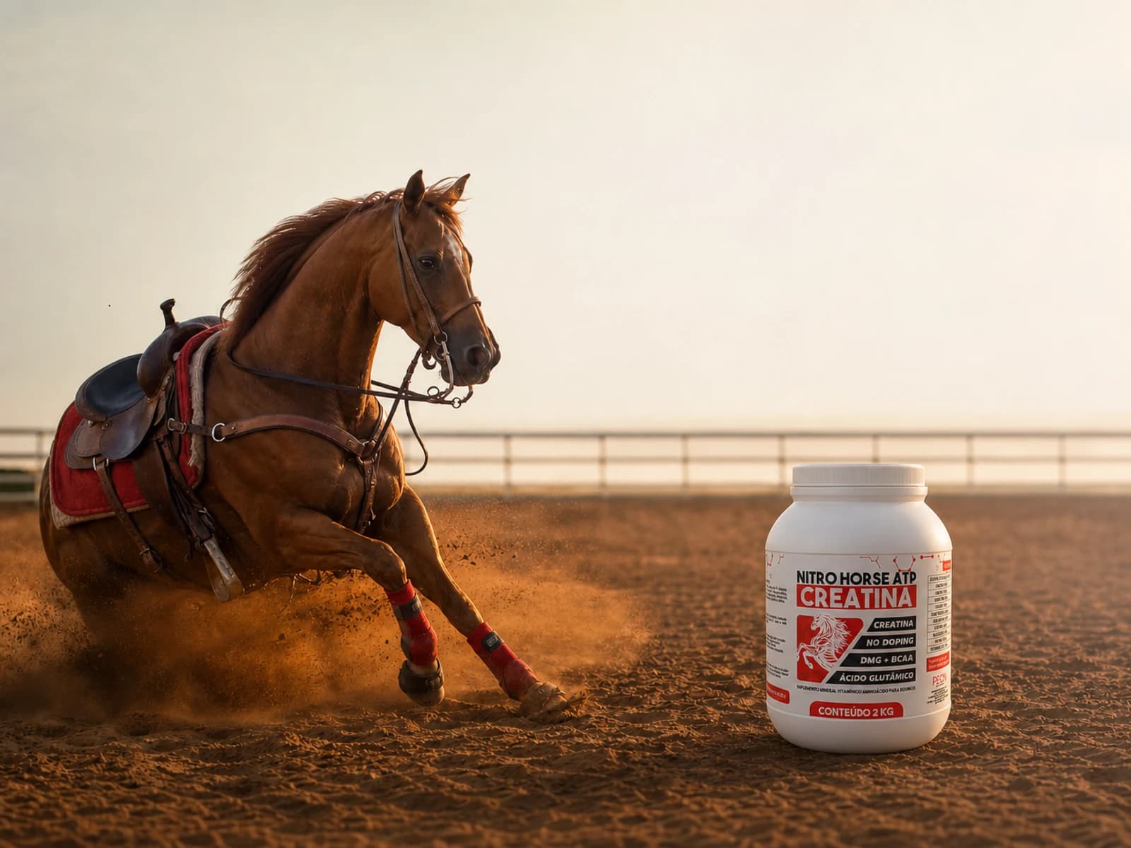 Nitro Horse Creatina ATP 02 KG — Força e construção muscular