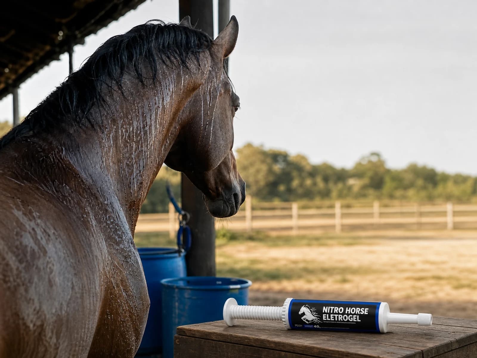 NITRO HORSE ELETROGEL 40g — O que o suor leva embora