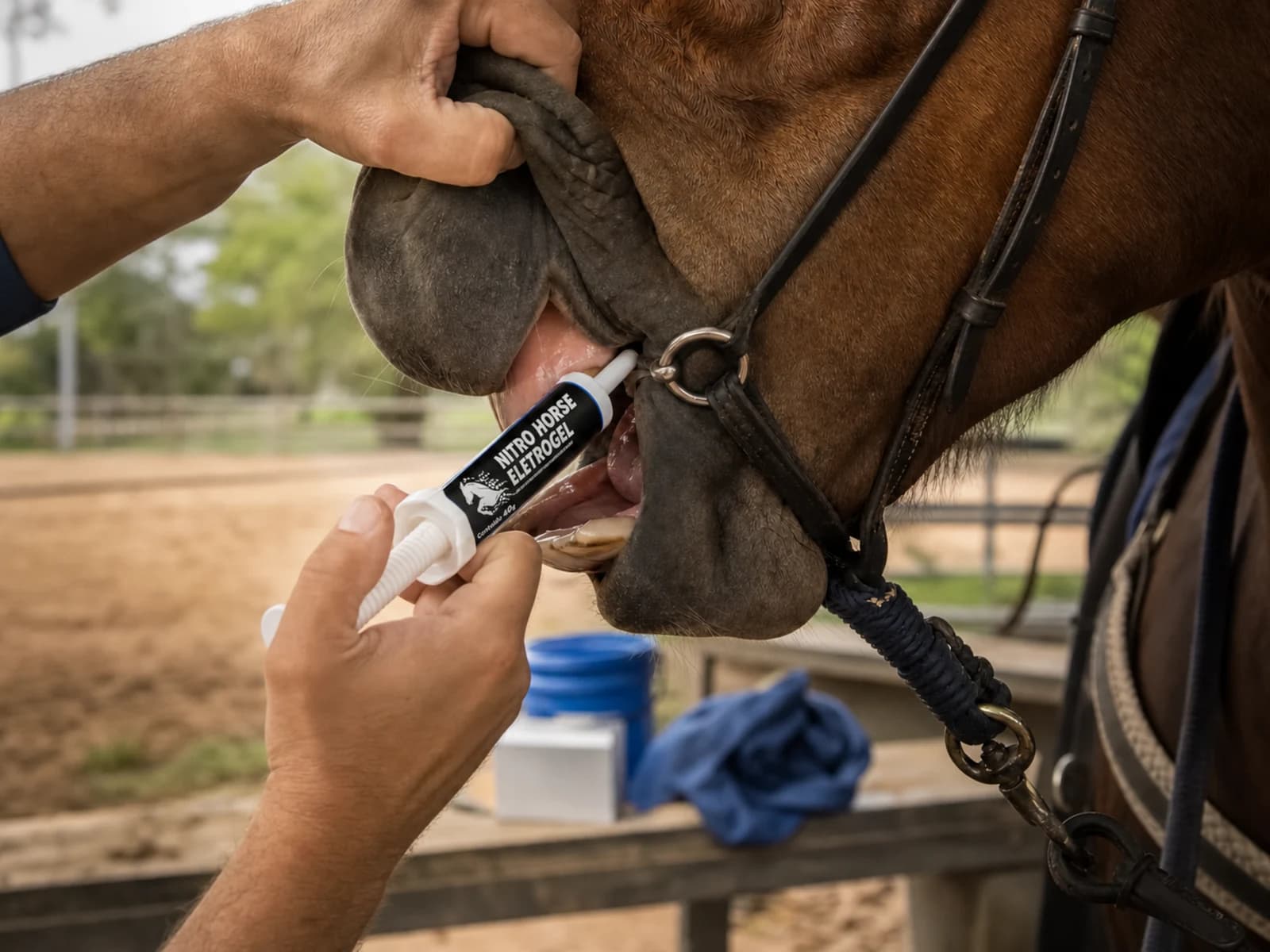 NITRO HORSE ELETROGEL 40g — Como usar