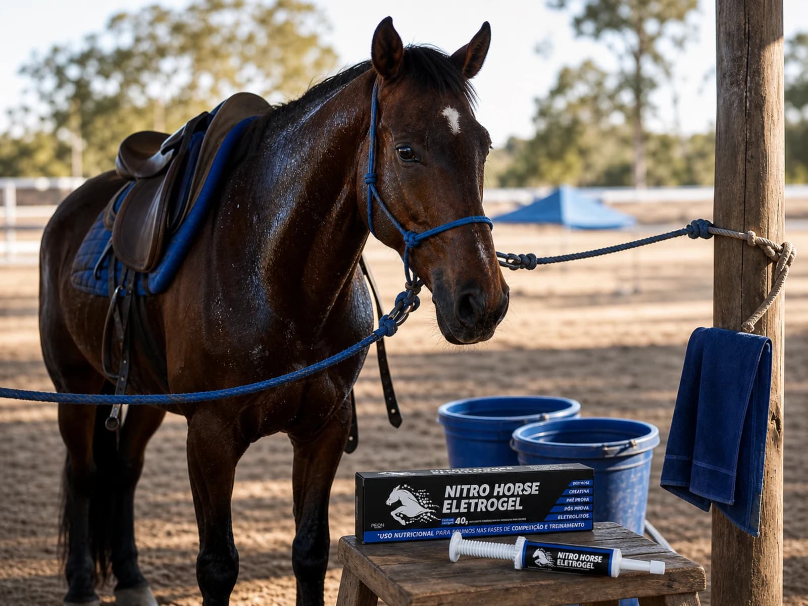 NITRO HORSE ELETROGEL 40g — Quando usar