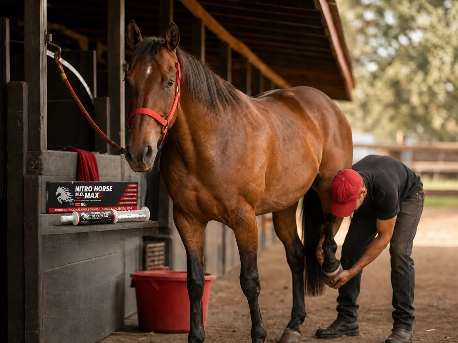 NITRO HORSE M.O MAX 80GR — Quando usar