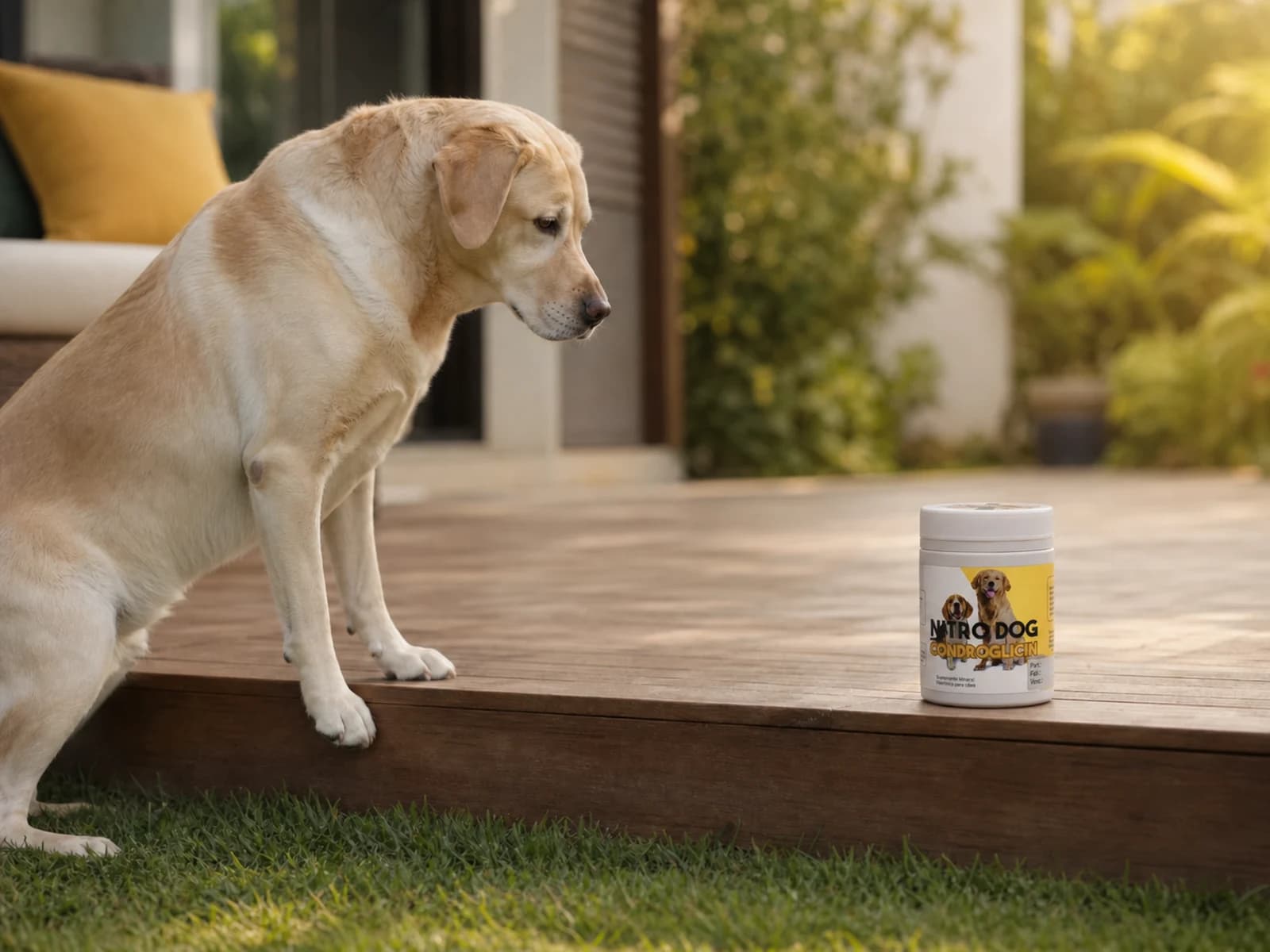Suplemento para Cachorro Nitro Dog Condroglicin – Regeneradores Articulares em contexto de uso