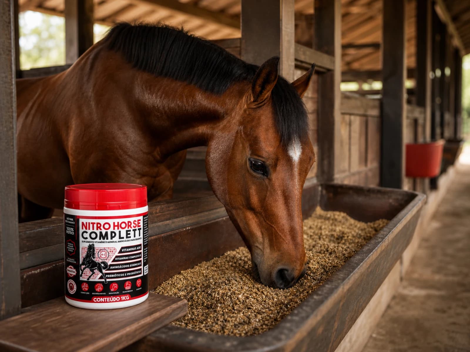 Nitro Horse Complet 01 kg — Quando usar