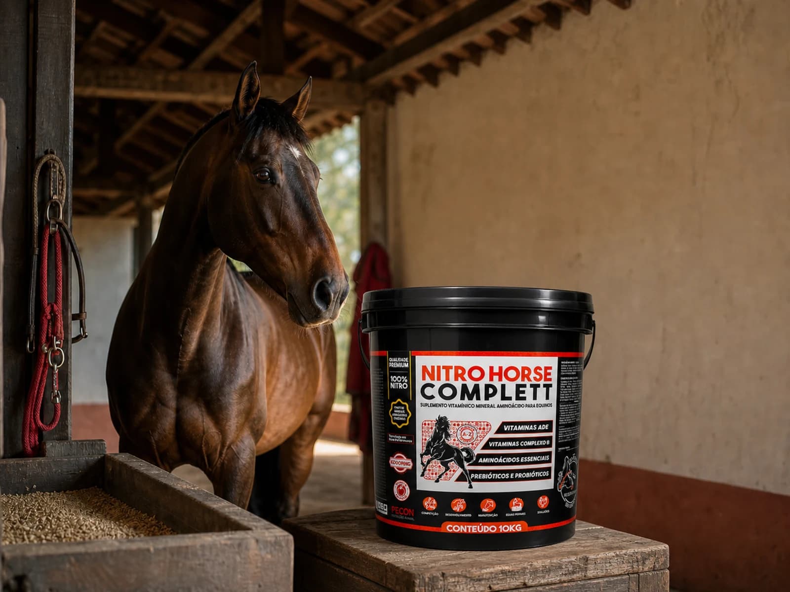 Nitro Horse Complet 10 kg — Quando falta um pouco de tudo