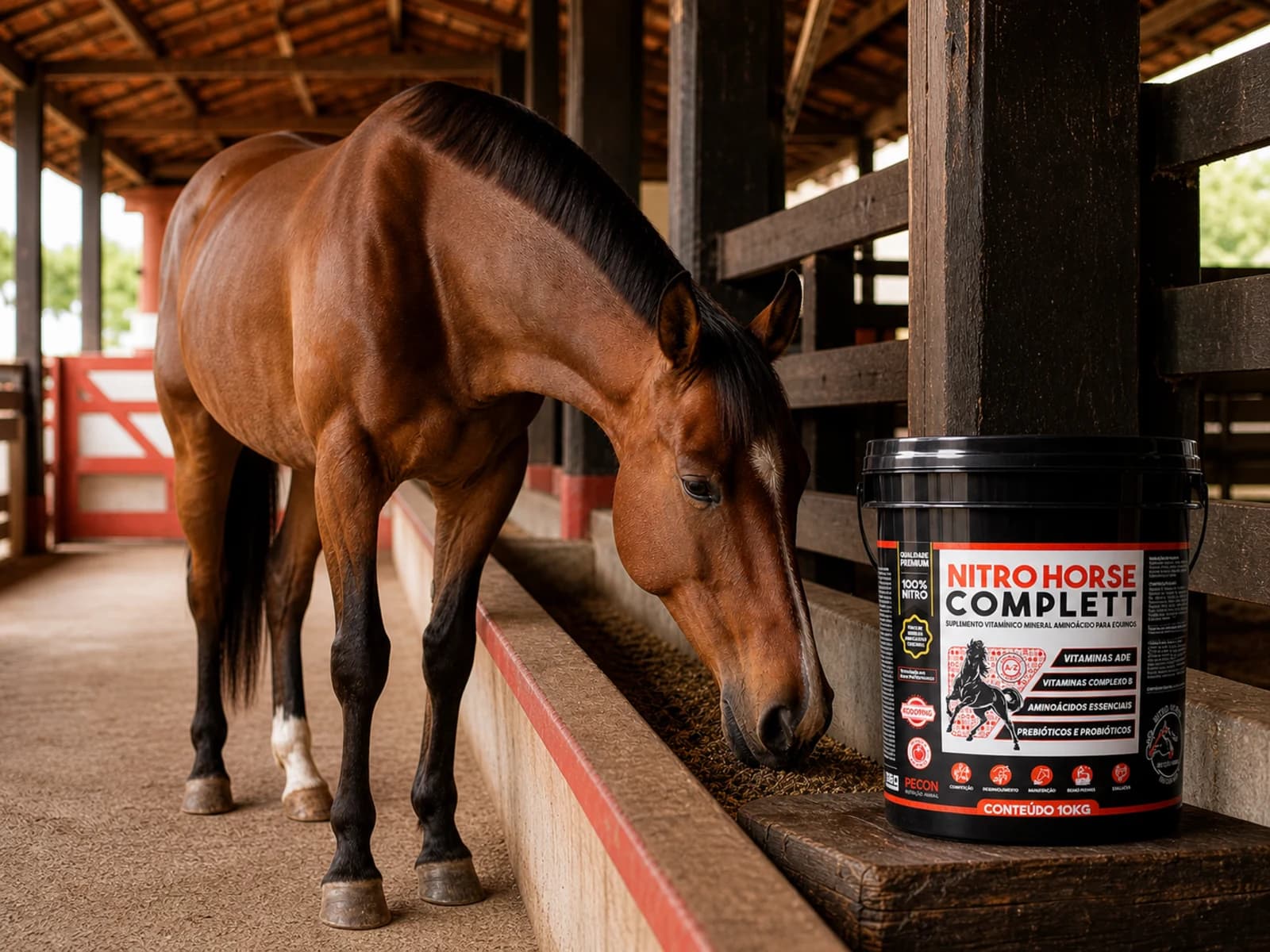 Nitro Horse Complet 10 kg — Quando usar