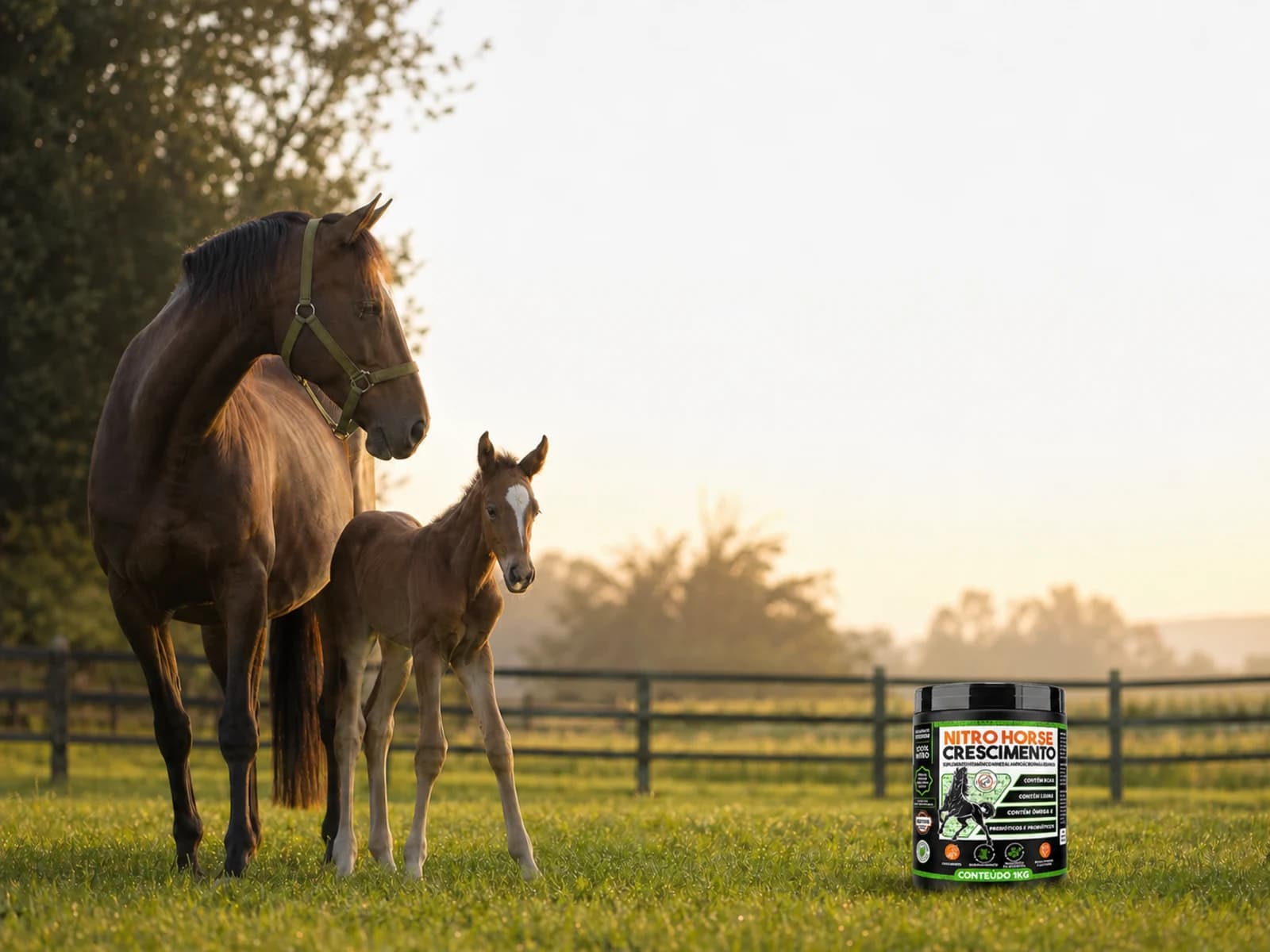 Nitro Horse Crescimento 01kg — Crescimento tem hora certa