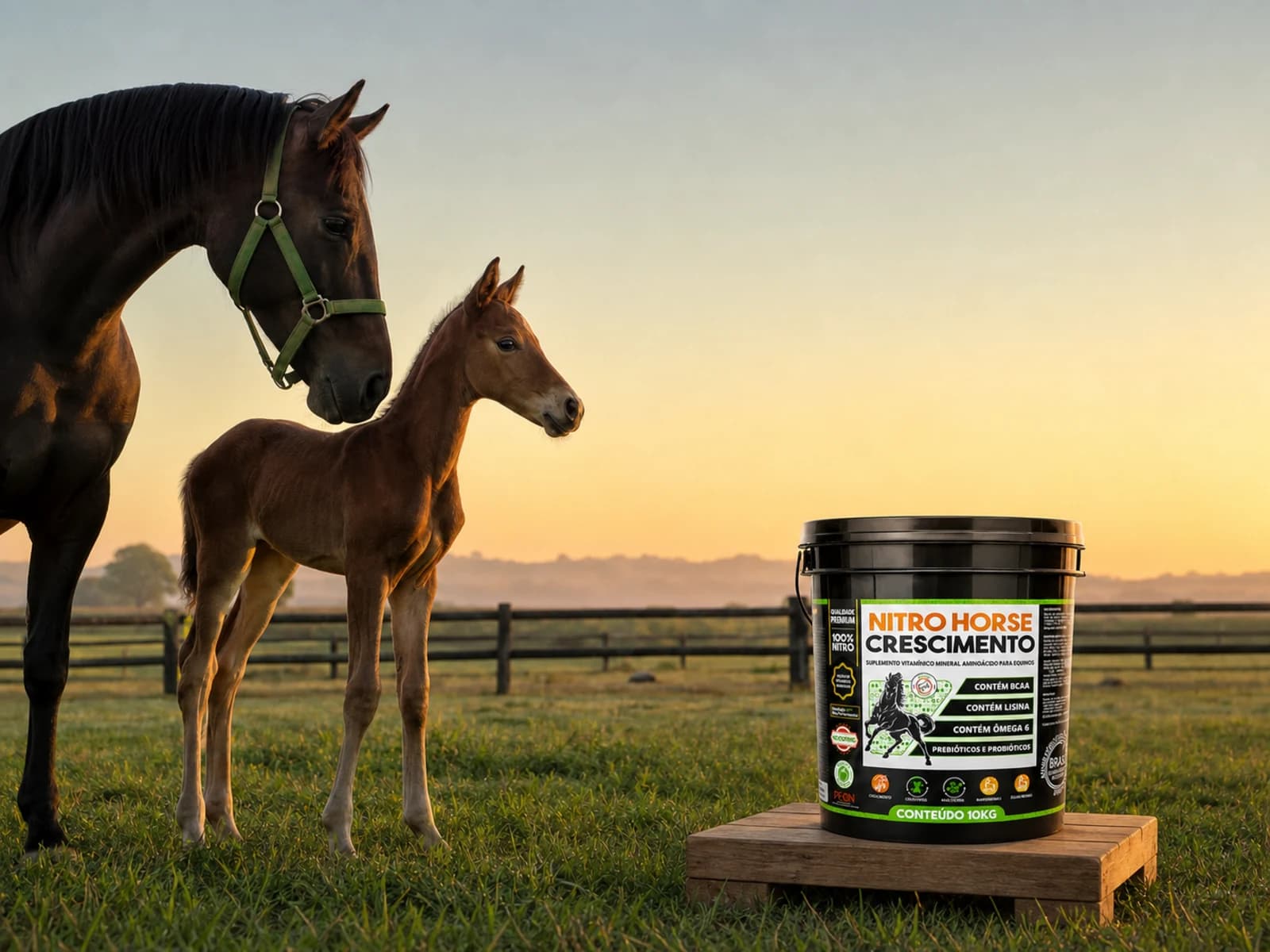 Nitro Horse Crescimento 10 kg — Crescimento tem hora certa