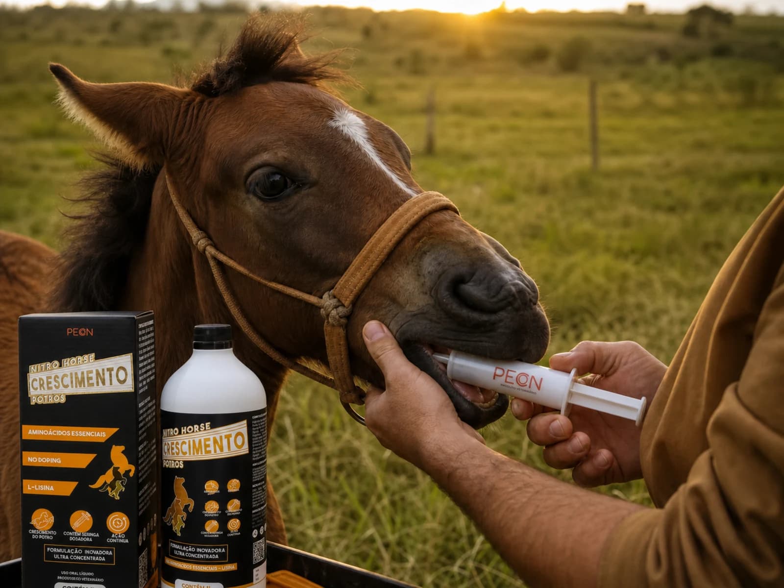 Nitro Horse Crescimento Potro - 1 Litro — Como usar